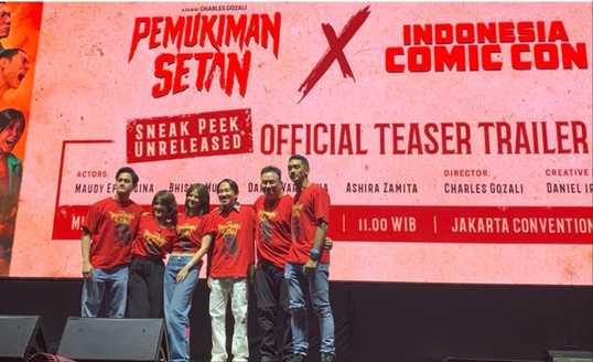 Eksklusif di Indonesia Comic Con, Film ‘Pemukiman Setan’ Rilis Official Teaser Trailer